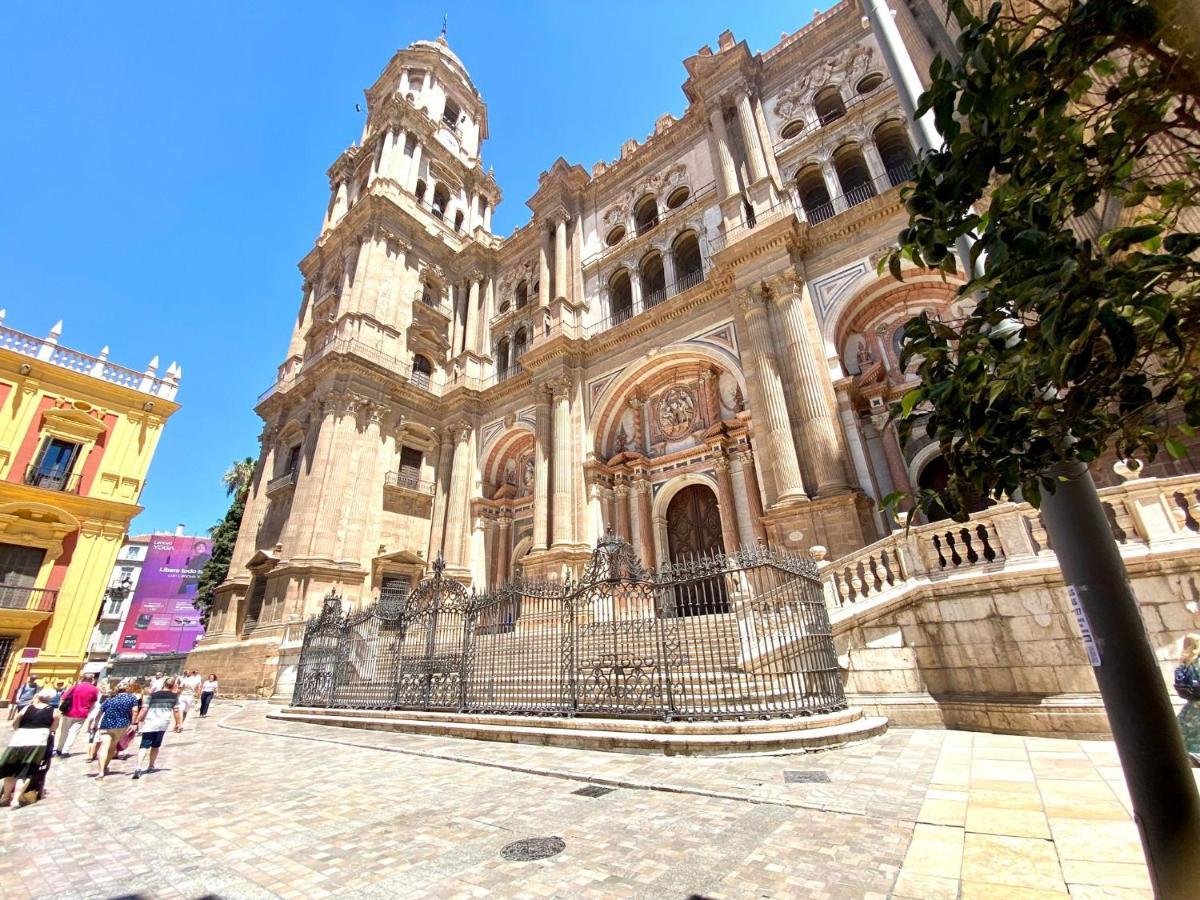 Historic Center Cathedral Leilighet Málaga Eksteriør bilde